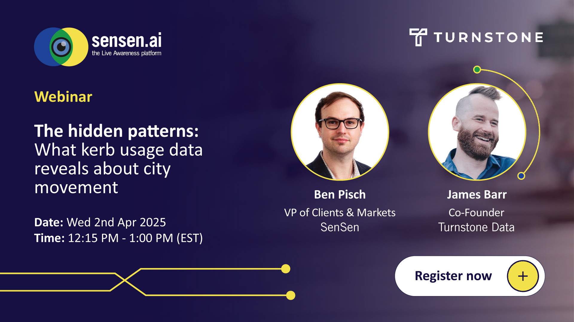 Webinar on AI and curbside data for smart cities